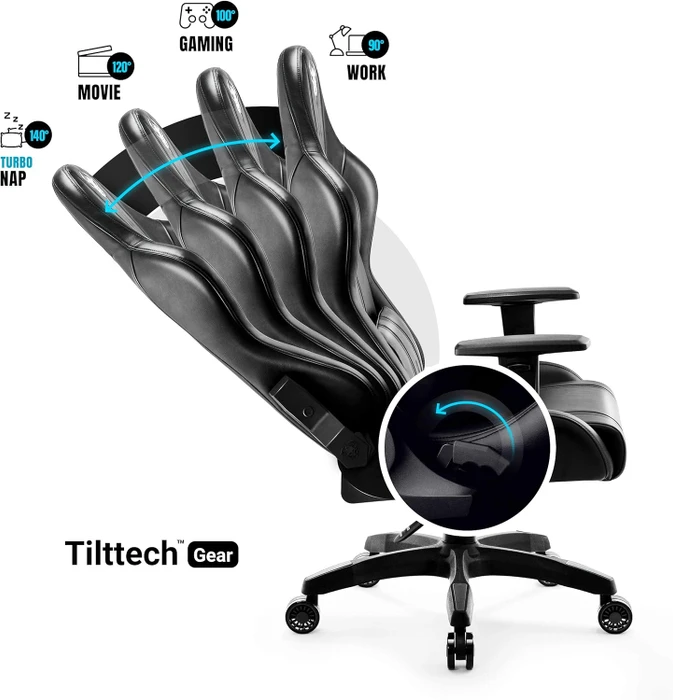 Diablo Chairs X-One 2.0 Normal Gamingstuhl, schwarz