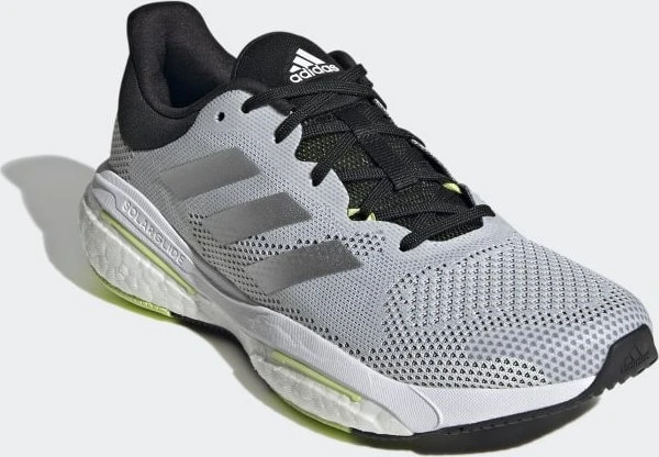 adidas Solar Glide 5 cloud white/silver metallic/pulse lime (Damen)