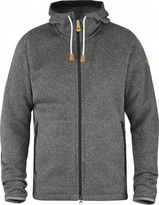 Fjällräven Övik Fleece Hoodie Funktionsjacke dark grey (Herren)