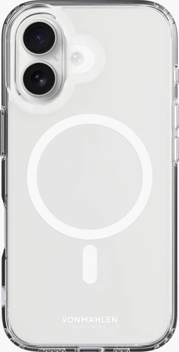 Vonmählen Transparent Case für Apple iPhone 16 Plus weiß
