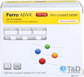 FERRO AIWA 100mg Filmtabletten, 100 Stück