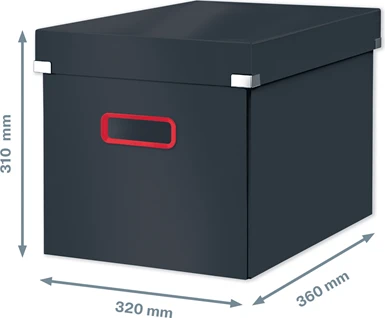 Leitz Click & Store Cosy Aufbewahrungsbox groß, A4, grau