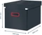 Leitz Click & Store Cosy Aufbewahrungsbox groß, A4, grau Vorschaubild