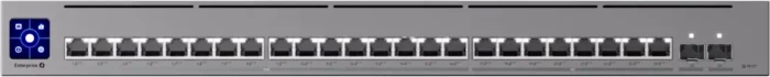 Ubiquiti Enterprise Campus 24 PoE Rackmount 10G Managed Switch, 24x RJ-45, 2x SFP28, 1050W PoE++