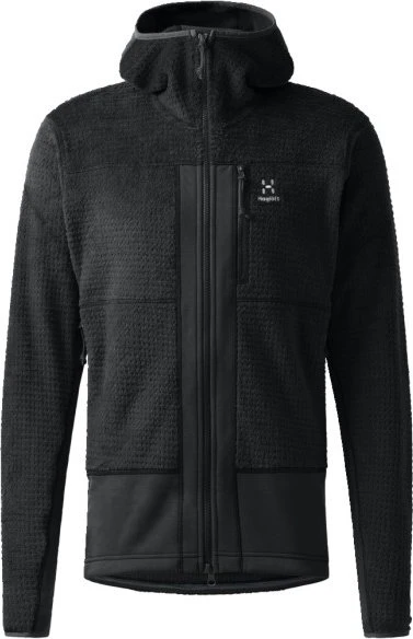 Haglöfs Vassi Mid Hood Funktionsjacke true black (Herren)