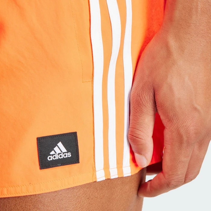adidas 3-Streifen CLX Badeshorts app solar red (Herren)
