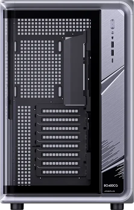 Jonsbo Jonsplus BO400 Gunmetal Grey, Glasfenster