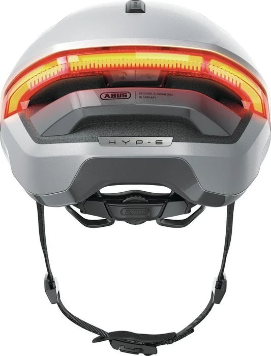 ABUS Hyp-E Helm gleam silver