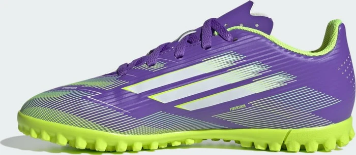 adidas F50 Club AG purple rush/cloud white/lucid lemon (Junior)