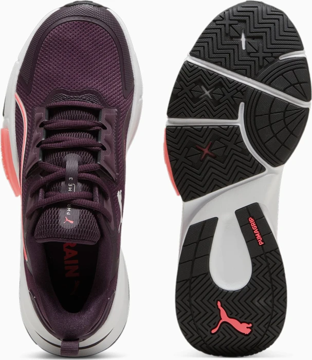 Puma PWRFrame TR 3 midnight plum/vapor gray/sunset glow (Damen)