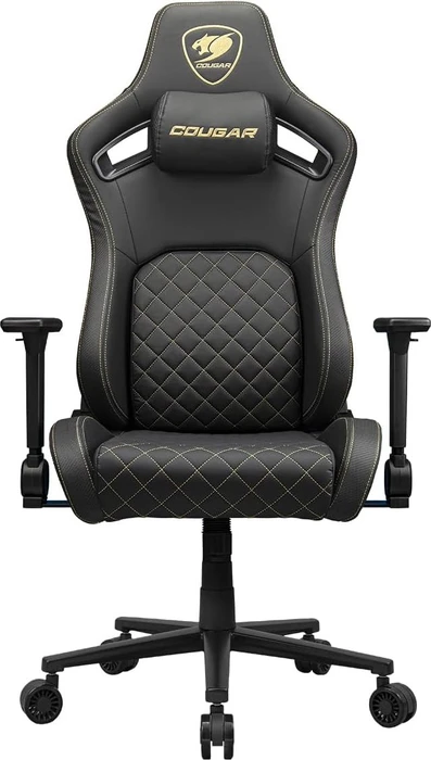 Cougar Defensor Gold CGR-DFL-GLB Gamingstuhl, schwarz/gold