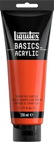 Liquitex Basics Acrylic cadmium red light hue, 250ml