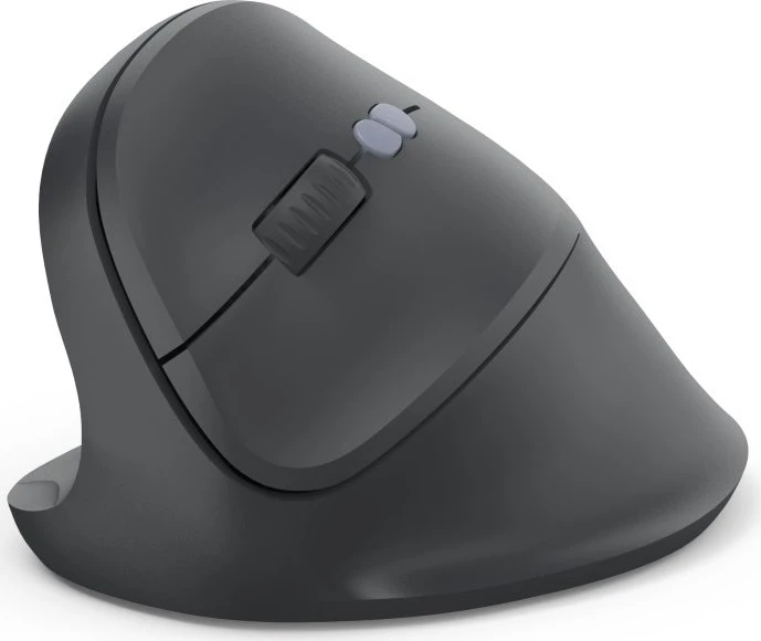 Hama EWM-500L Ergonomic Vertical Mouse, schwarz, Linkshänder, USB