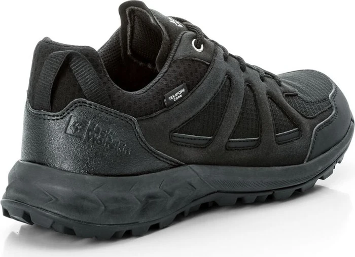 Jack Wolfskin Woodland 2 Texapore Low schwarz (Damen)