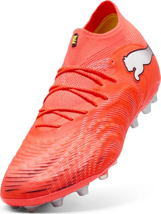 Puma Future 9 Ultimate MG glowing red/puma white/puma black/puma silver