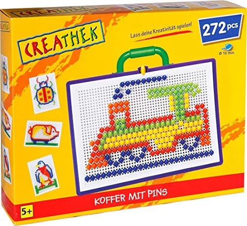 Creathek Fun Mosaik Koffer mit Pins