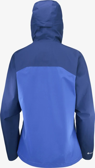 Salomon Outline Gore-Tex 2.5L Funktionsjacke nautical blue/navy peony (Damen)