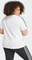adidas Essentials Slim 3-Streifen große Größen T-Shirt kurzarm weiß/schwarz (Damen) Vorschaubild