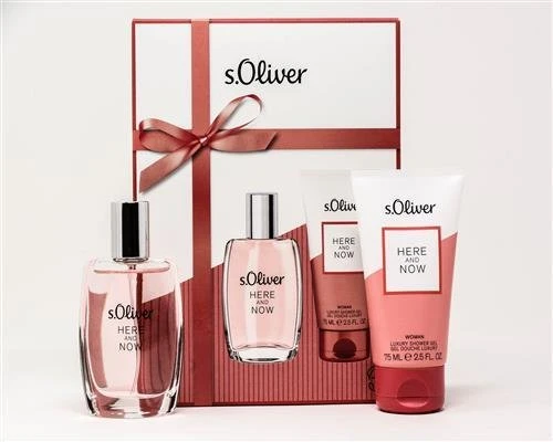 s.Oliver Here & Now for Women EdT 30ml + Duschgel 75ml Duftset