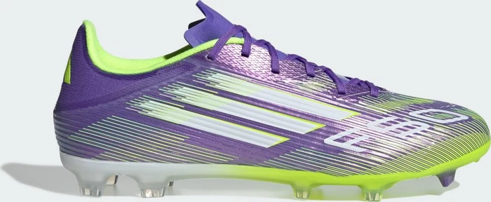 adidas F50 League FG/MG purple rush/cloud white/lucid lemon