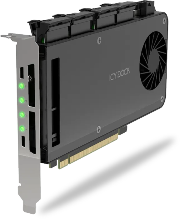 Icy Dock ExpressSlot Slide MB204MP-B