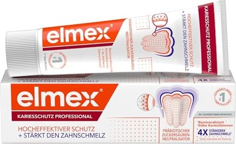 Elmex Kariesschutz Professional Zahncreme, 75ml