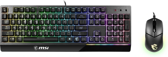 MSI Vigor GK30 Combo schwarz, USB, DE