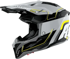 Airoh Aviator 3 Leader matt schwarz/grau/gelb