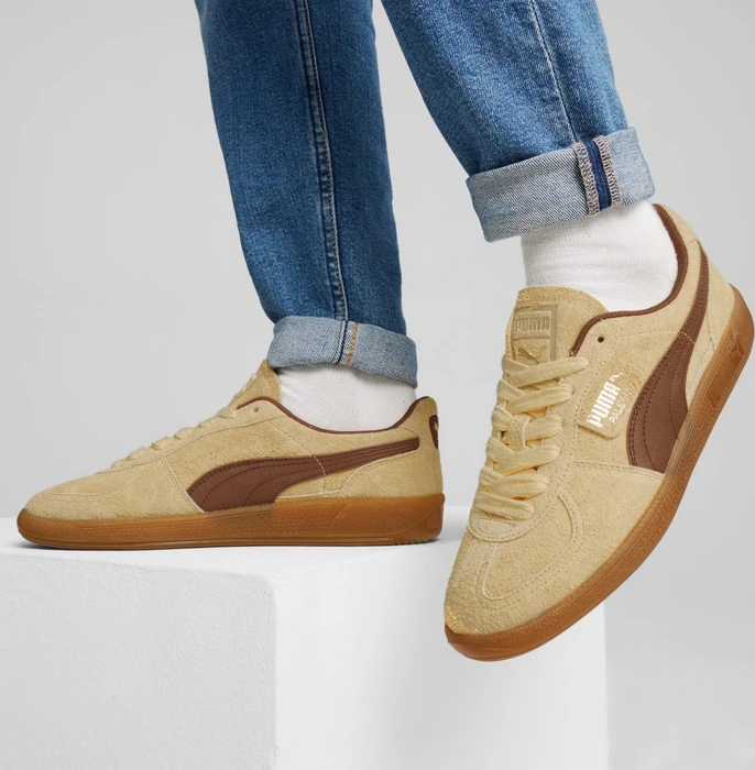 Puma Palermo Hairy chamomile/brown mushroom