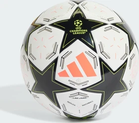 adidas UCL 2024/2025 J350 Group Stage Kids League Fußball white/black/team solar yellow