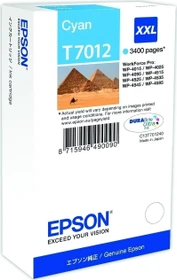 Epson Tinte T7012 cyan extra hohe Kapazität