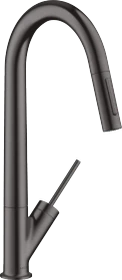 Hansgrohe Axor Starck 270 mit Ausziehbrause Eco brushed black chrome
