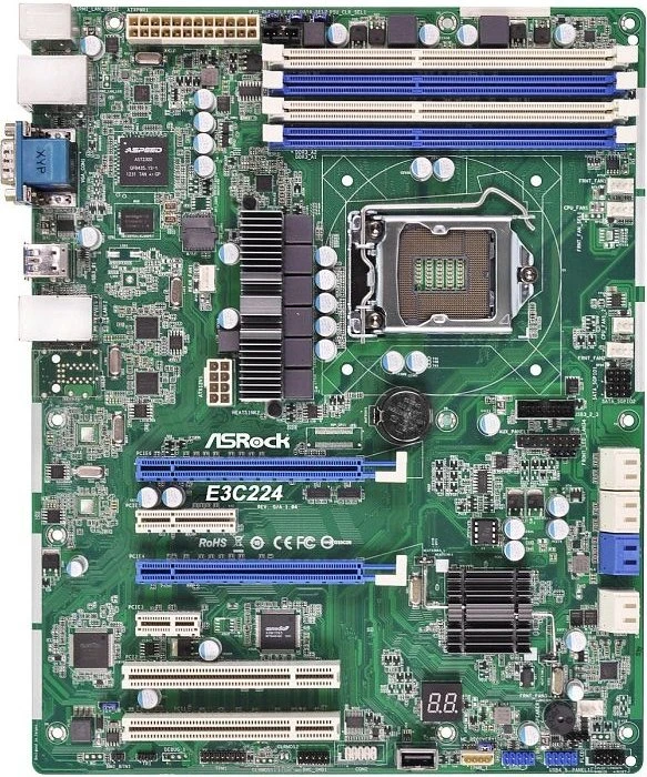 ASRock Rack E3C224 (Intel 1150)