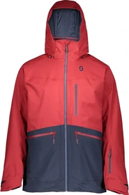 Scott Ultimate DRX Skijacke wine red/blue nights (Herren)