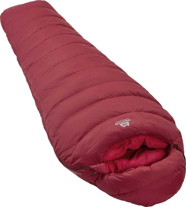 Mountain Equipment Olympus 450 Mumienschlafsack rhubard red (Damen)