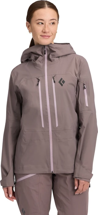Black Diamond Recon LT Shell Skijacke dark mauve (Damen)