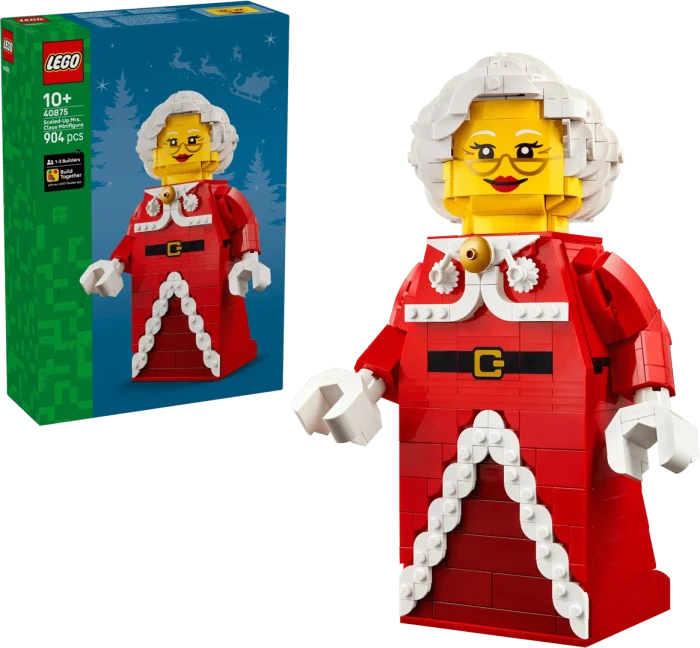 LEGO Minifigures - Große Frau Weihnachtsmann-Minifigur