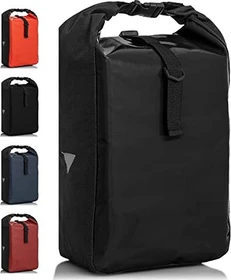 Büchel Fahrrad Tarpaulin Gepäcktasche black glossy