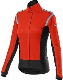 Castelli Alpha RoS 2 Fahrradjacke fiery red/celeste/matt blue (Damen)