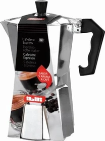 Ibili Bahia 9 Tassen Espressokanne