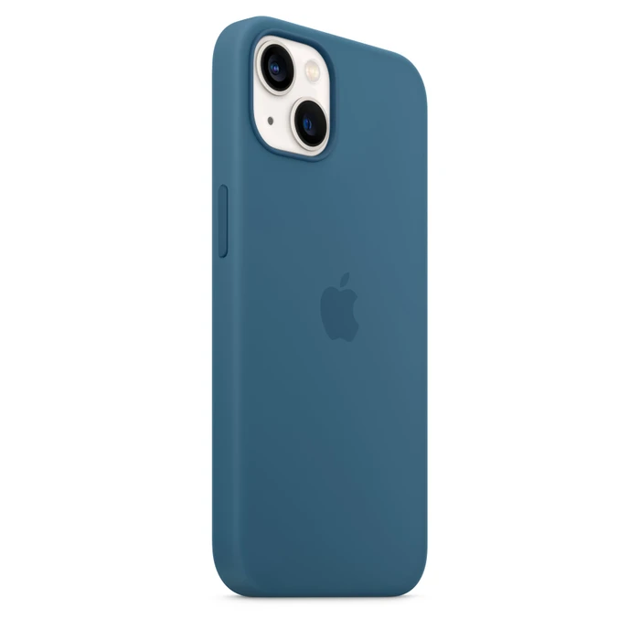 Apple Silikon Case mit MagSafe für iPhone 13 eisblau