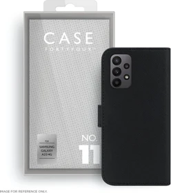 Case FortyFour No. 1 für Samsung Galaxy A23/A23 5G Cross Grain Black