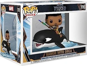 FunKo Pop! - Marvel Black Panther Wakanda Forever - Namor with Orca