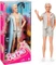 Mattel Barbie - Signature the Movie - Ken mit gestreiftem Strand-Outfit in Pastellrosa und Grün Vorschaubild