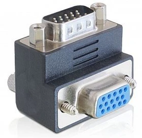 DeLOCK VGA Adapter, Stecker/Buchse, gewinkelt 270° (65290)