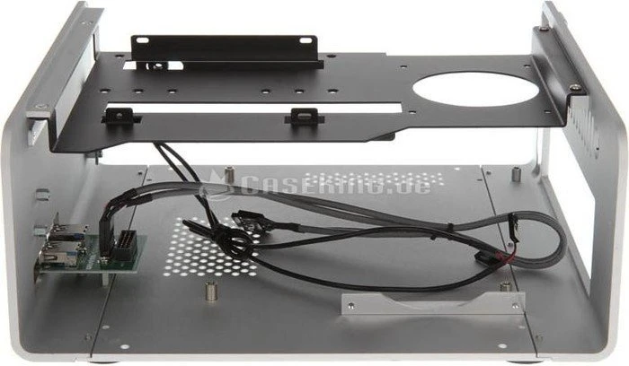Streacom F7C Alpha Optical silber, Mini-ITX