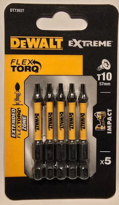 DeWalt Extreme Flextorq Torx Bit 1/4", 50mm