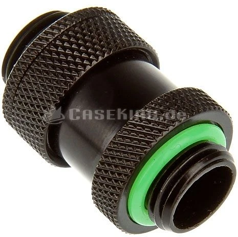 Bitspower G1/4" verstellbare Aquapipe II [22-31mm] mattschwarz