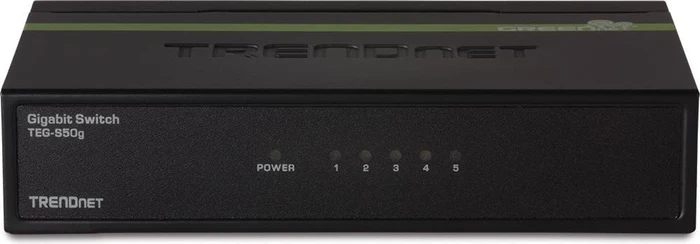 TRENDnet TEG-S GREENnet Desktop Gigabit Switch, 5x RJ-45