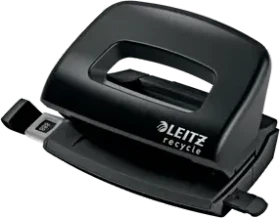 Leitz NeXXt Recycle, 5010 Mini Bürolocher, schwarz